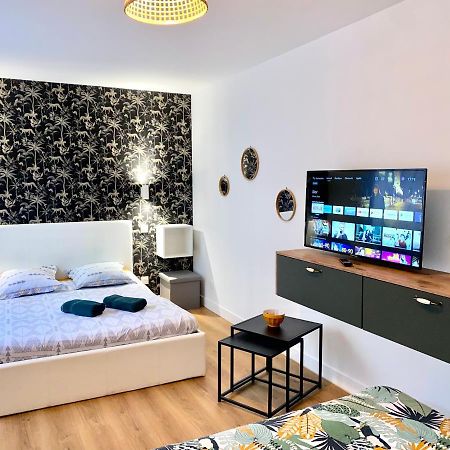 Superbe Appt Avec Cour Et Parking Gratuit A 5Min De La Cite Medievale Carcassonne Exterior foto